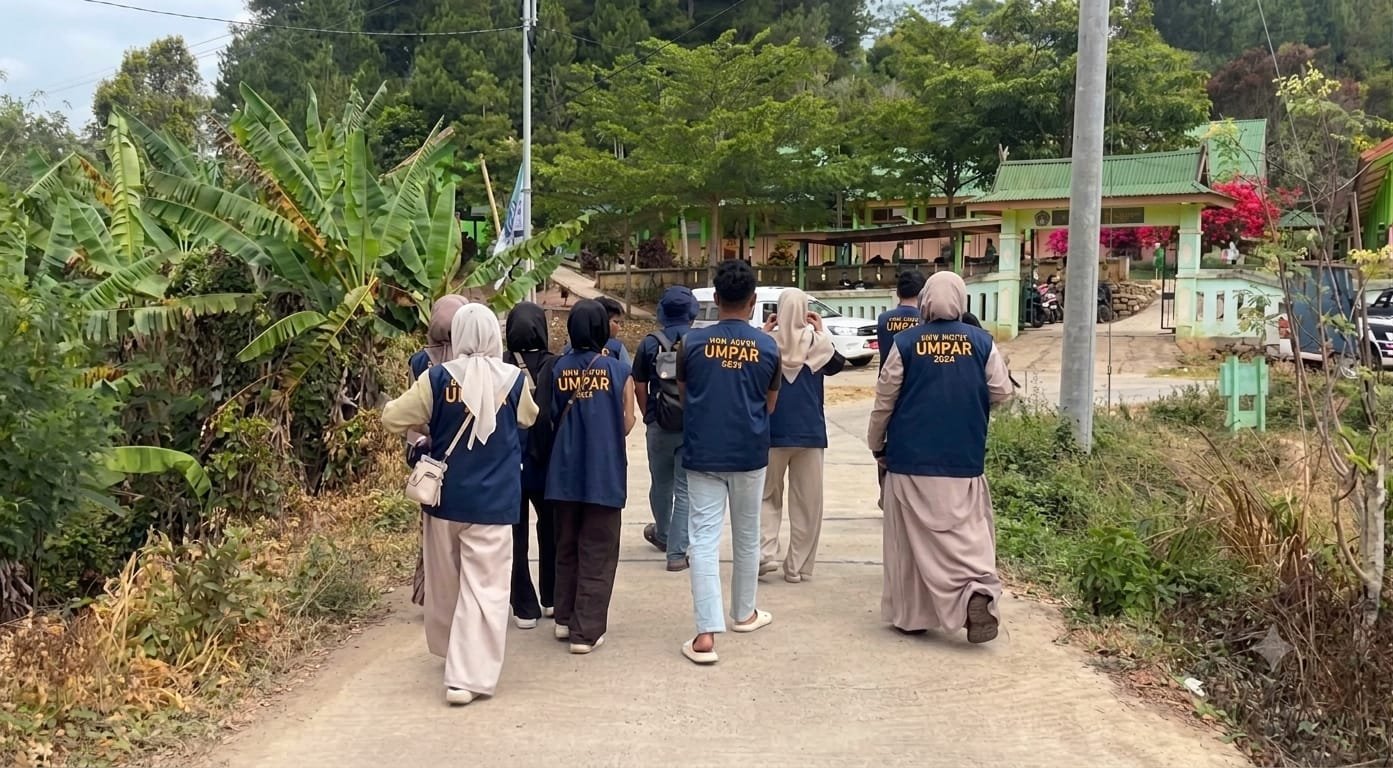 Mengenal Desa Lebih Dekat, Mahasiswa KKN Observasi di 7 Dusun